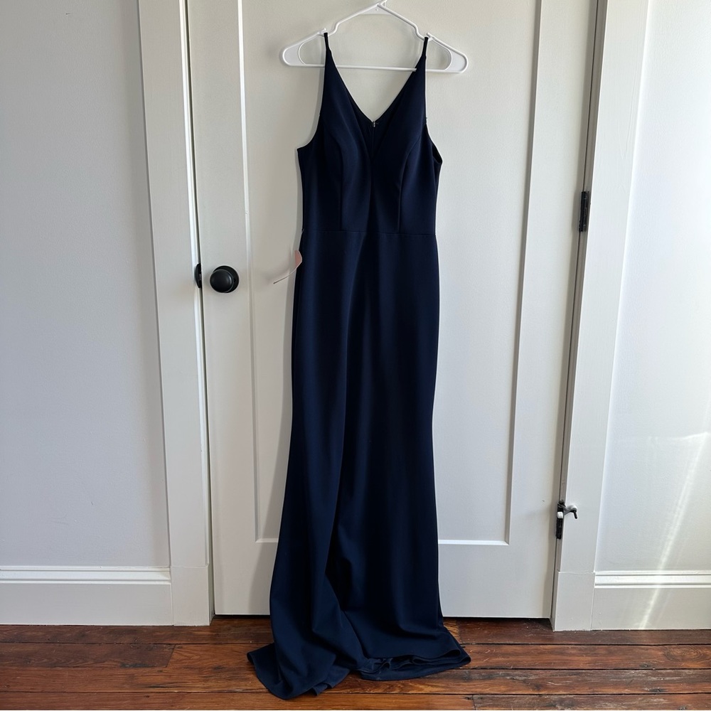 BHLDN Jones Dress - Navy Crepe